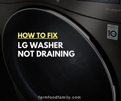 lg washer how to drain water|LG washing machine